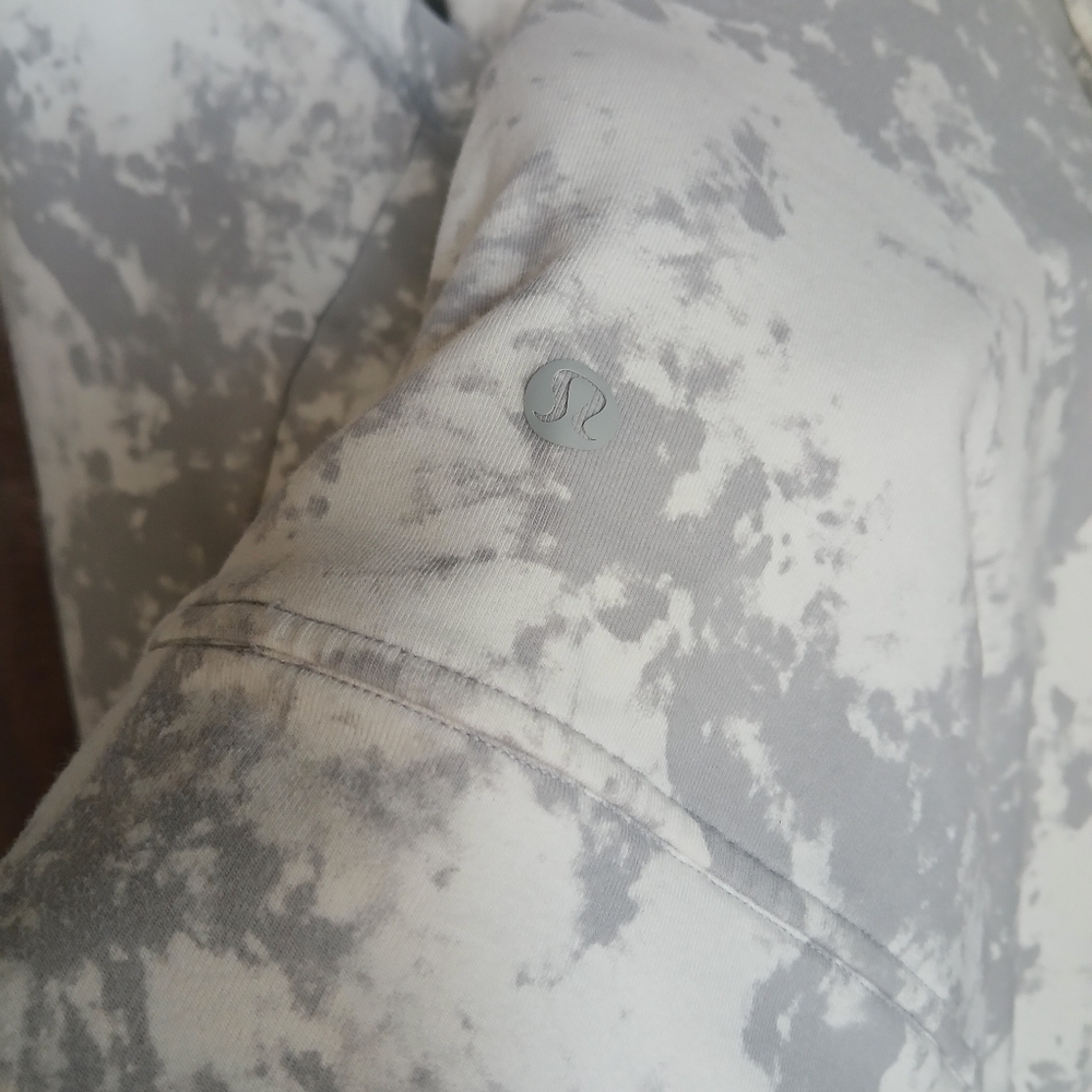 ๐ Lululemon Men's City Sweat Pullover Hoodie Spectral Opal Silver Drop #0361 - Picture 3 of 14